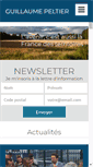 Mobile Screenshot of guillaumepeltier.com